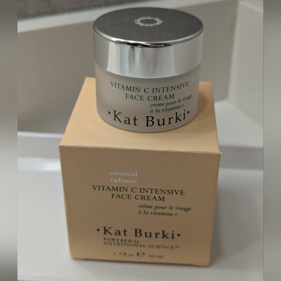 Kat Burki VITAMIN C INTENSIVE FACE CREAM 1.7 fl oz 50mL NIB Essential Radiance - Picture 8 of 9